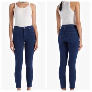 Mother high waisted Looker ankle 24 dark wash new with tags